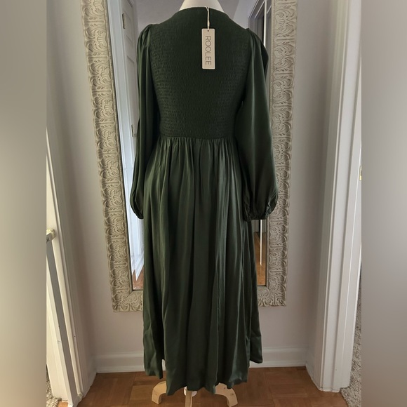 Roolee Forest Green Long Sleeve Dress - Picture 5 of 7